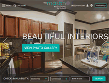 Tablet Screenshot of masonatlakemont.com